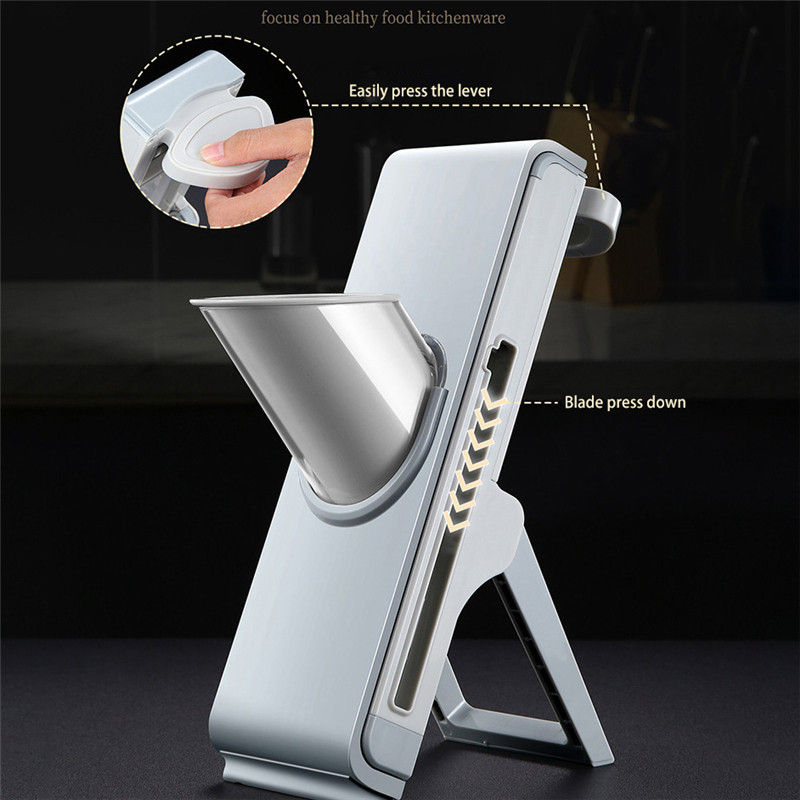Siguran rezač povrća Kuhinjski dodaci Višenamjenska naprava Roštilj Rezač janjetine Sjeckanje Ribelica Kućni alati za hranu