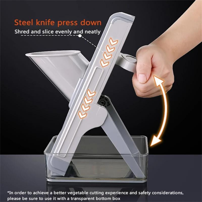 Kućanski višenamjenski rezač povrća Kuhinjski ručni rezač s polugom Sjeckalica za limun Rezač za meso Rezač za meso Kuhinjski pribor