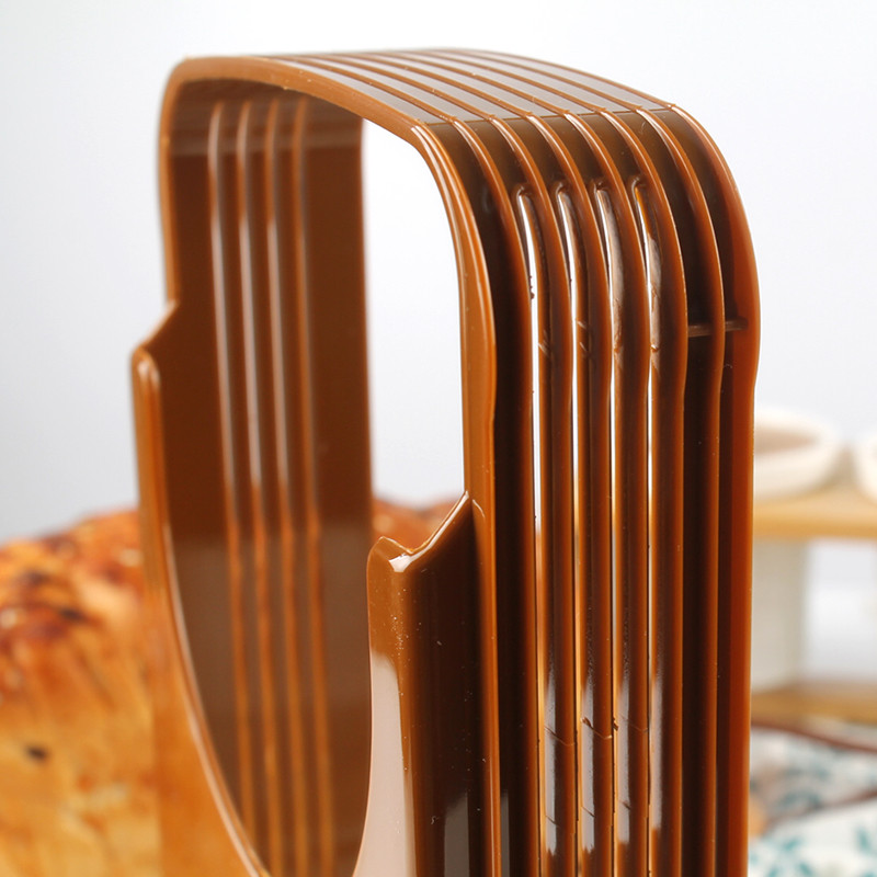 1Gb plastmasas salokāms grauzdiņu maizes griezējs klaips grauzdiņš griezējs nazis Ērts griešanas griešanas ceļvedis Veidņu kūkas sadalītas virtuves rīki