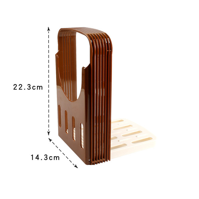 1Gb plastmasas salokāms grauzdiņu maizes griezējs klaips grauzdiņš griezējs nazis Ērts griešanas griešanas ceļvedis Veidņu kūkas sadalītas virtuves rīki