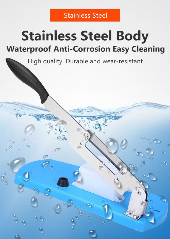 Kućanski višenamjenski stolni rezač Ručni rezač mesa Smrznuta lampa Stroj za rezanje Rezač za rolade goveđeg bilja Rezač za meso