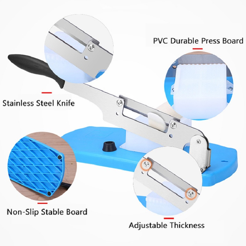 Kućanski višenamjenski stolni rezač Ručni rezač mesa Smrznuta lampa Stroj za rezanje Rezač za rolade goveđeg bilja Rezač za meso