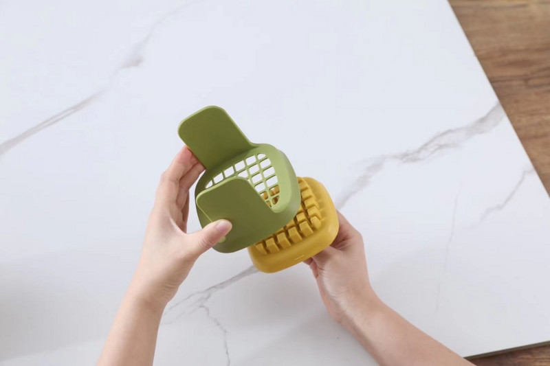 Daugiafunkcinis daržovių pjaustytuvas Buitinis rankomis spaustos bulvių griežinėliai Supjaustytos daržovių kubeliais smulkintuvas Virtuvės priedai Įtaisai