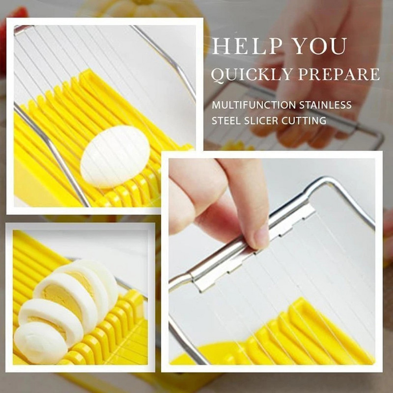 Ručni rezači mesa Rezač za ručak od nehrđajućeg čelika Jaje, šunka Rezač za sir Kućni višenamjenski ručni alat za rezanje povrća