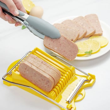 EasyPress Food Slicer Lunch Meat Slicer Неръждаема стоманена тел Резачка Food Cutter Кухненска джаджа за сирене Яйце Dropshipping 2022