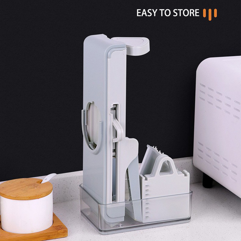 Višenamjenski ručni rezač za rezanje povrća Sjeckalica za prešanje hrane Voće, krumpir, krastavac, mrkva Sjeckalica za meso 3 u 1