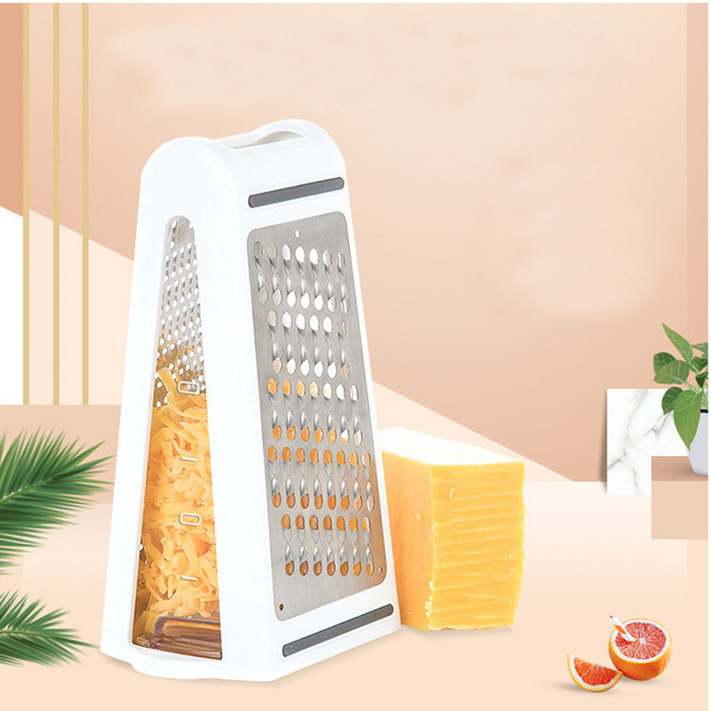 Rende za povrće Rezač za kupus Rezač za sir Ručni rezač s posudom Parmezan Rezač s 2 strane Alat za kuhinjske dodatke