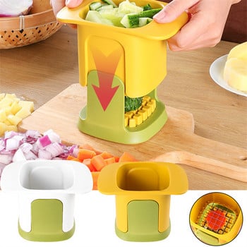 2-σε-1 Vegetable Chopper Dicing Slitting Multifunction Vegetable Cutter Manual Slicers Fruit Vegetable Dicer