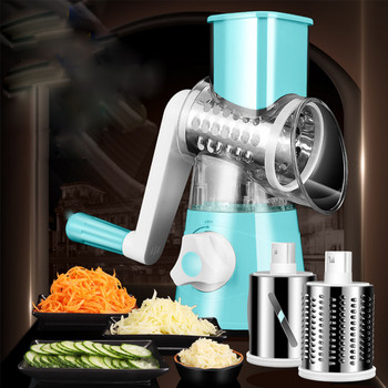 Κόφτης λαχανικών Rotar Slicer Machine Machine Αξεσουάρ κουζίνας Εργαλείο Μύλος φαγητού για καρότο λαχανικών πατάτας καρότο ραπανάκι σκόρδου