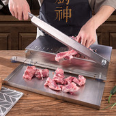 Mașină de tăiat carne congelată de uz casnic Mașină de tăiat oase de bucătărie Tocată oase de miel Dispozitiv de tăiat carne de pui, rață, pește, coaste, instrument de tăiat miel