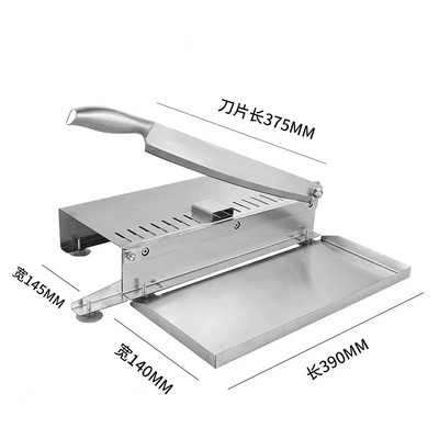Mașină de tăiat carne congelată de uz casnic Mașină de tăiat oase de bucătărie Tocată oase de miel Dispozitiv de tăiat carne de pui, rață, pește, coaste, instrument de tăiat miel
