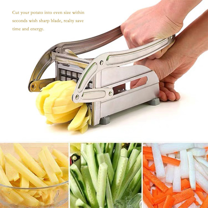 Rezač krumpira koji se ne kliže Rezanje pomfrita Najvrijedniji nehrđajući čelik ne koristi kućni stroj za rezanje krastavaca