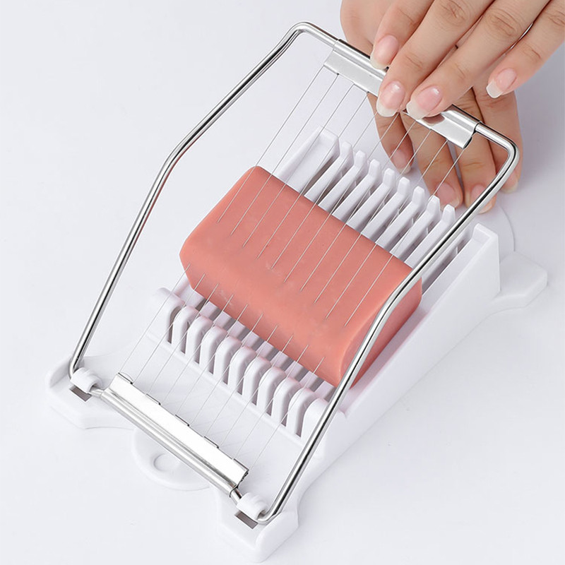 Rezač mesa za ručak od nehrđajućeg čelika, višenamjenski ručni rezač za jaja, povrće, voće, šunka, rezač za sushi Kuhinjski alati za kuhanje