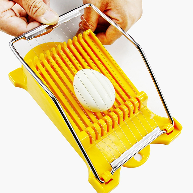 Pietų mėsos pjaustyklė 304 sustiprinta nerūdijančio plieno virtų kiaušinių vaisių minkšto sūrio pjaustyklė