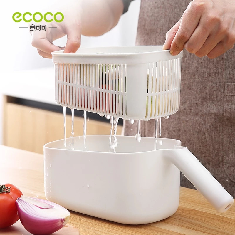 ECOCO Multifunctional Vegetable Kitchen Tool Slicer Manual Vegetable Cutter Επαγγελματικός τρίφτης με ρυθμιζόμενες λεπίδες