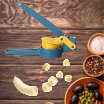Резачка за глог. Модерна проста неръждаема стомана. Висококачествена многофункционална машина за нарязване на яйца, ягоди, банани и гъби Кухненски консумативи