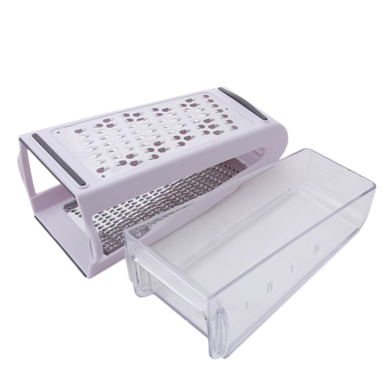 Dvostrane oštrice Sir Povrće Rende Mrkva Krastavac Rezač Rezač Kutija Posuda Kuhinjsko posuđe Nehrđajuća kutija Kuhinjski alat