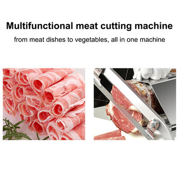 Машина за рязане на зеленчуци Домакинска ръчна машина за нарязване на месо Машина за нарязване на замразена храна Машина за рязане на говеждо месо Кухненски артефакт