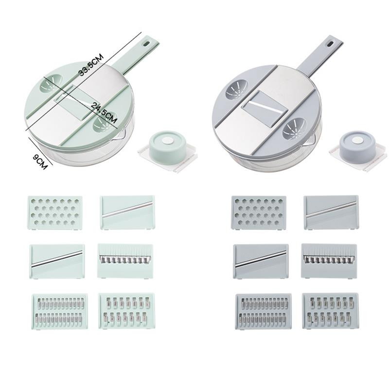 Višenamjenski rezač povrća Rezač krumpira Ribelica za mrkvu Kuhinjski dodaci Čelična oštrica Kuhinjski alat Rezanje kriške