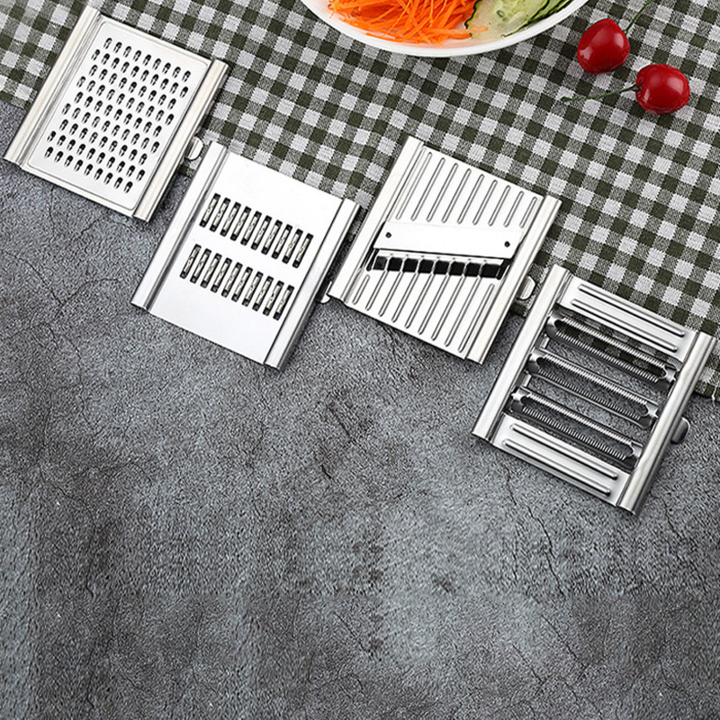Novi višenamjenski rezač povrća Ribelica od nehrđajućeg čelika Rezači Sjeckalice Gulilica voća za krumpir Rende za mrkvu Kuhinjski pribor