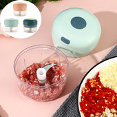 Mini USB Charging Electric Garlic Masher For Kitchen Sturdy ανθεκτικό σπαστήρας για θρυμματισμένο σκόρδο Τζίντζερ θρυμματισμένο φρέσκο