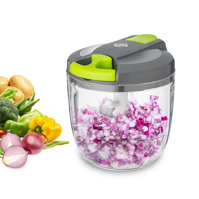 Εγχειρίδιο Food Chopper Επεξεργαστής Τροφίμων Vegetable Fruits Meat Cutter Shredder Garlic Onion Chopper Gadgets for Men Gadgets κουζίνας