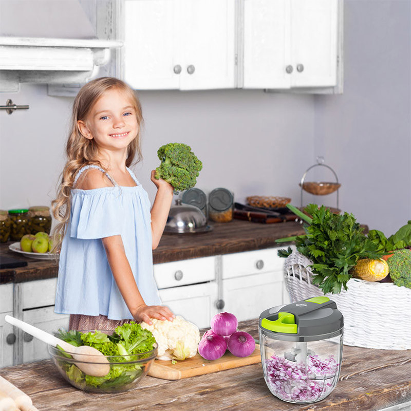 Ručna sjeckalica za hranu Kuhinjski procesor Povrće Voće Sjeckalica za meso Češnjak Sjeckalica za luk Naprave za muškarce Kuhinjski dodaci