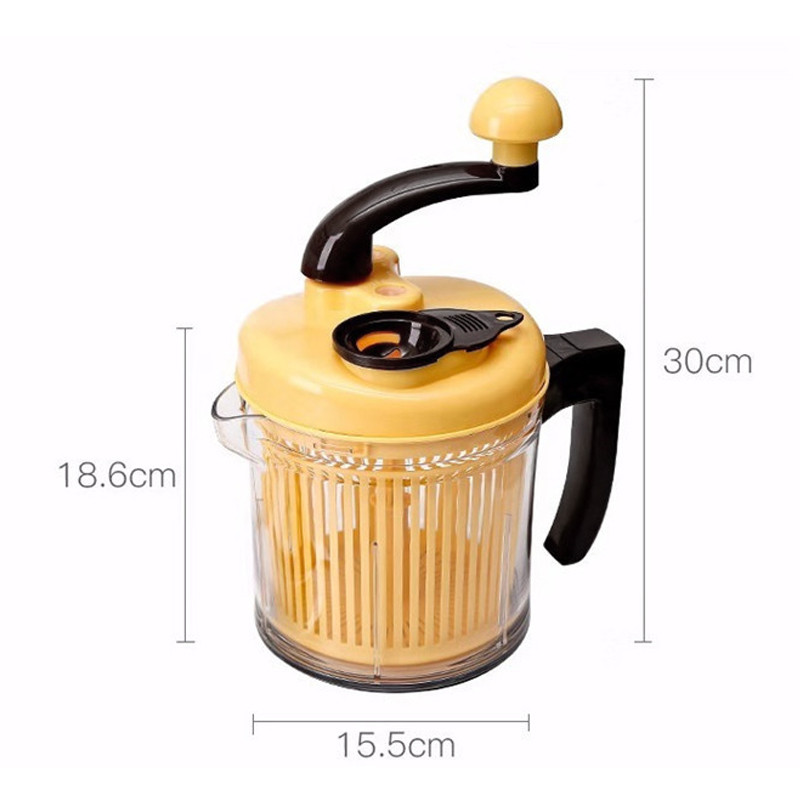 Ručna radilica Kuhinjski procesor Ručna sjeckalica hrane Mješalica za jaja Sjeckalica za povrće Sjeckalica za voće Sjeckalica za meso Kuhinjski alati