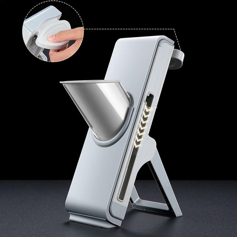 Daugiafunkcinis rankinis daržovių pjaustyklės sulankstomas trintuvas pjaustytų vaisių skrudintų bulvyčių virtuvės smulkinimo artefaktų trintuvės įrankių rinkinys