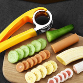 Gadgets κουζίνας Creative Cut Fruit Αξεσουάρ κουζίνας Κόφτης μπανάνας Κόφτης φρούτων και λαχανικών Αποφλοιωτής σαλάτας λαχανικών