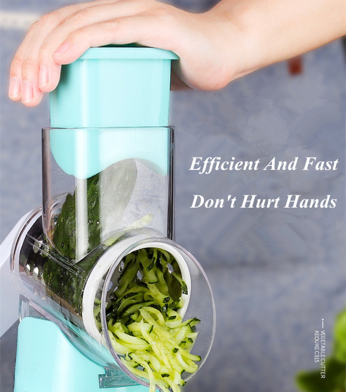 Daržovių pjaustyklė-plytelių klijavimas Stalo būgninė trintuvė Virtuvės kombainas Smulkintuvas Pjaustosi daržovės Vaisių būgnas Rankinis trintuvas Bulvių pjaustyklė