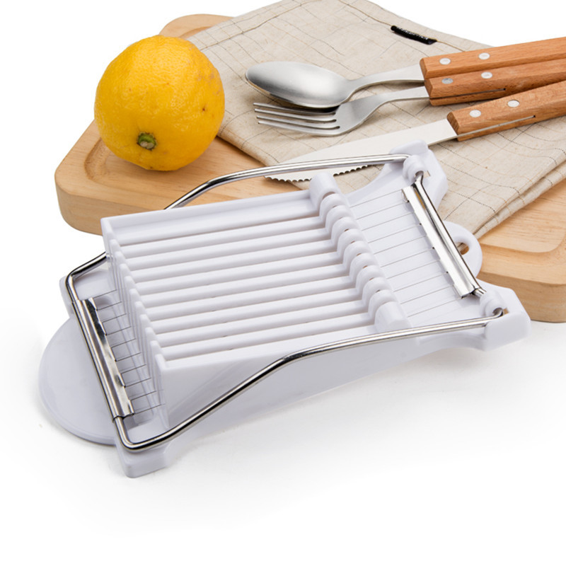 Rezač za meso za ručak Rezač sa žicama od nehrđajućeg čelika 304 Rezač s ojačanim kuhanim jajima Rezač za meki sir Rezač za hranu Kuhinjski gadget