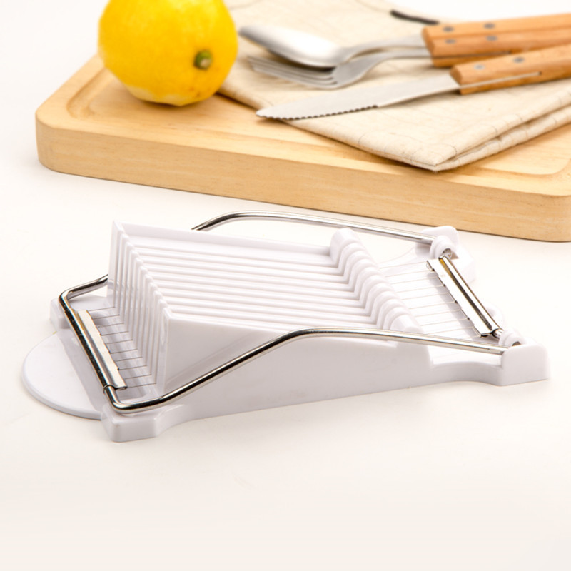 Rezač za meso za ručak Rezač sa žicama od nehrđajućeg čelika 304 Rezač s ojačanim kuhanim jajima Rezač za meki sir Rezač za hranu Kuhinjski gadget
