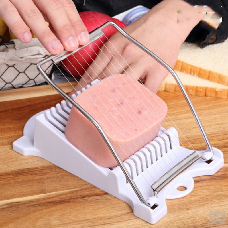 Rezač za meso od nehrđajućeg čelika 304 + plastika ojačana kuhana jaja Rezač za meki sir Rezač za spam Kuhinjski dodaci