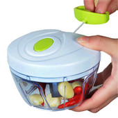 Bucătărie trăgând manual frânghie procesor tocator carne usturoi ceapă tocător tăietor de mână de uz casnic instrument de tocat