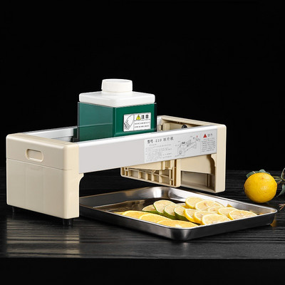 Tăiător de fructe comercial de uz casnic tăiat manual lămâie chips de cartofi artefact lapte ceai magazin grapefruit feliere portocale