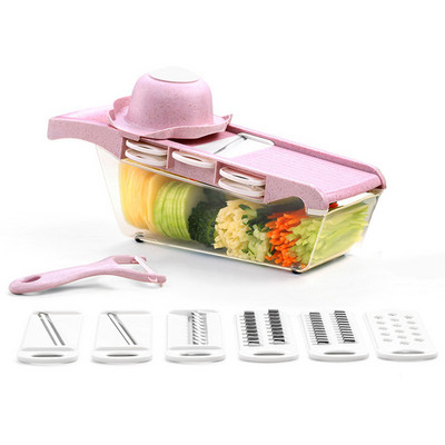 Tăiător de legume Accesorii de bucătărie Tăiător de fructe Tăiător de cartofi Răzătoare de morcovi Brânză Răzătoare de legume
