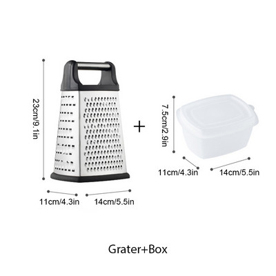 Nouă răzătoare cu patru laturi Tăiător de legume în formă de turn Răzătoare pentru cartofi, brânză, multifuncțional, accesorii de bucătărie