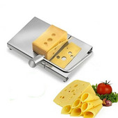Tăiător de brânză din oțel inoxidabil Dispozitiv de împrăștiat brânză inclus șuncă tăiat pâine felie de sârmă Articole de uz casnic Accesorii pentru unelte de bucătărie