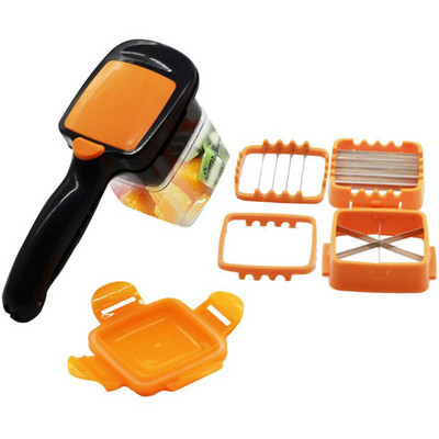 Tăiător manual de legume de bucătărie, feliător multifuncțional, feliător de brânză de cartofi, tăietor de legume și fructe, mașină de salată