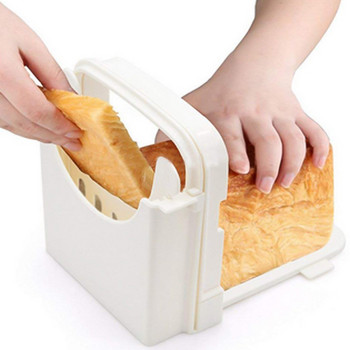 1PC Професионална резачка за тостове за хляб Резачка за нарязване Ръководство за рязане Mold Maker Кухненски инструмент Практична резачка за хляб
