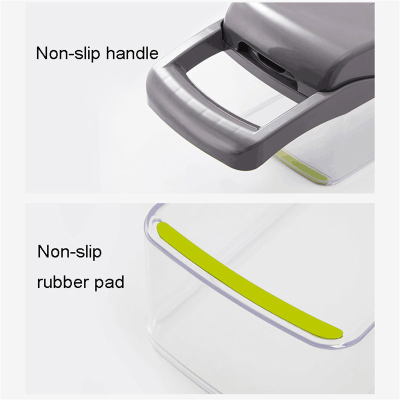 Daugiafunkcis daržovių smulkintuvas dubeninis maisto smulkintuvas Svogūnų pjaustyklės pjaustyklė Rankinis daržovių pjaustytuvas česnakams kopūstams morkoms