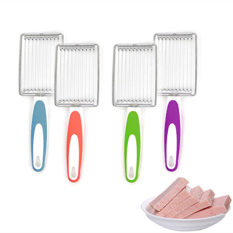 1 vnt. Pomidorų priešpiečių mėsos pjaustyklė, nerūdijančio plieno kumpis dešra, bananai, kiaušiniai, vaisiai, salotos, pyragaičiai, įrankiai, virtuvės gaminimo įtaisai