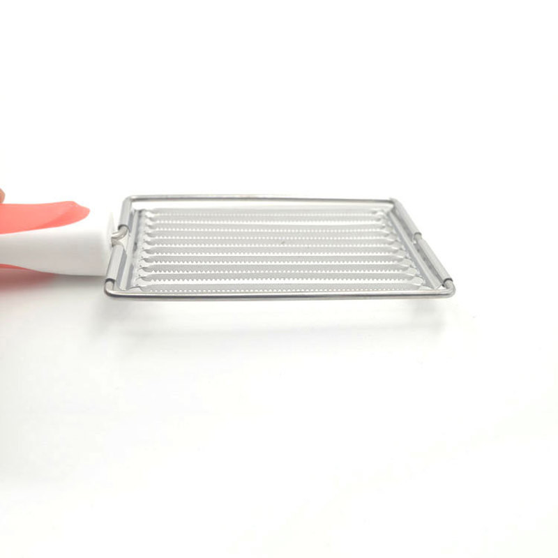 1 vnt. Pomidorų priešpiečių mėsos pjaustyklė, nerūdijančio plieno kumpis dešra, bananai, kiaušiniai, vaisiai, salotos, pyragaičiai, įrankiai, virtuvės gaminimo įtaisai