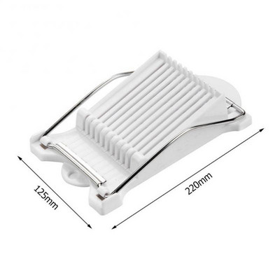 Tăiător de carne pentru prânz 10 sârmă de tăiat din oțel inoxidabil pentru ouă Alimente moi Brânza Fructe Sushi Cutter Conserve de carne felii Gadget