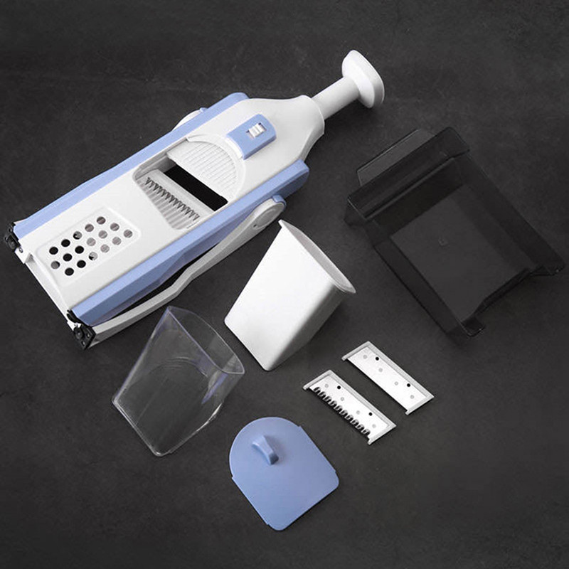 5 u 1 Rezač povrća za krumpir Sjeckalica za hranu Uštedite trud Ribalica za voće Podesiva debljina Ručni rezač za mrkvu Kuhinja