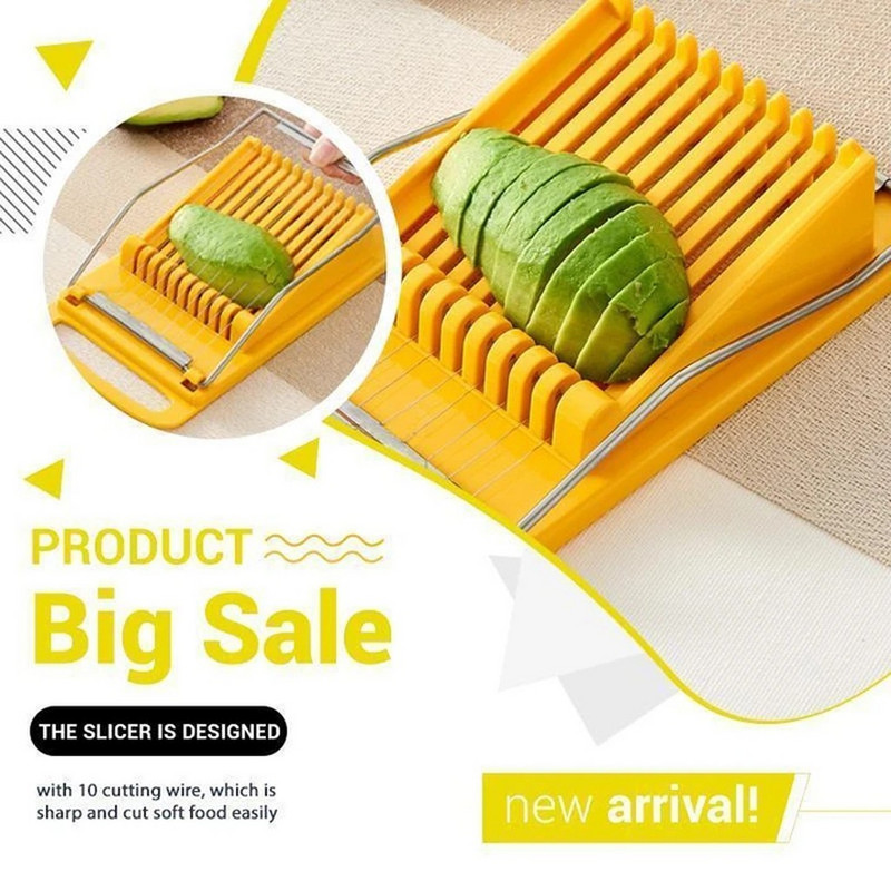 Kuhinjski alati Ručni rezači Meso za ručak Šunka i kriška voća Alat za ravnomjerno dijeljenje Pribor Ručni rezač povrća