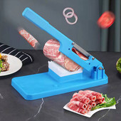 Tăiător manual de masă rulouri de oaie Tăiător de carne Tăiător de cartofi cu dublu scop Tăiător de mărunțiș Bucătărie Legume Instrumente de tăiat fructe