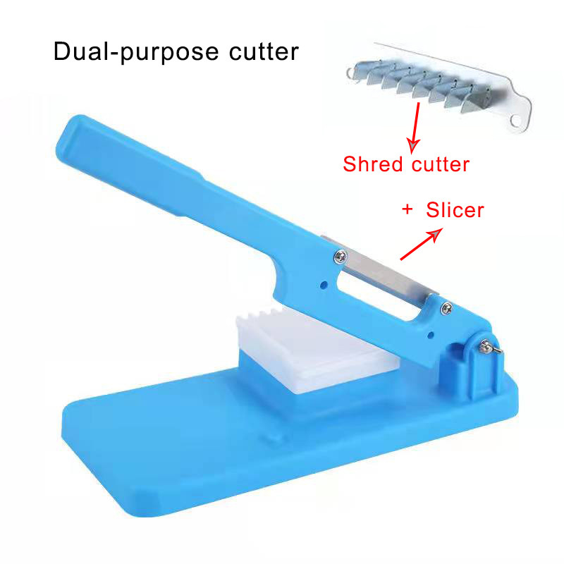 Ručni stolni rezač Rolnice od ovčetine Rezač za meso Dvonamjenski rezač krumpira Rezač za sjeckanje Kuhinjski alati za rezanje povrća i voća