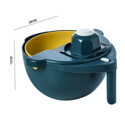 Tăiător de legume multifuncțional Răzătoare de cartofi Morcovi Răzătoare de ceapă cu filtru Tăiător de legume de uz casnic Accesorii de bucătărie